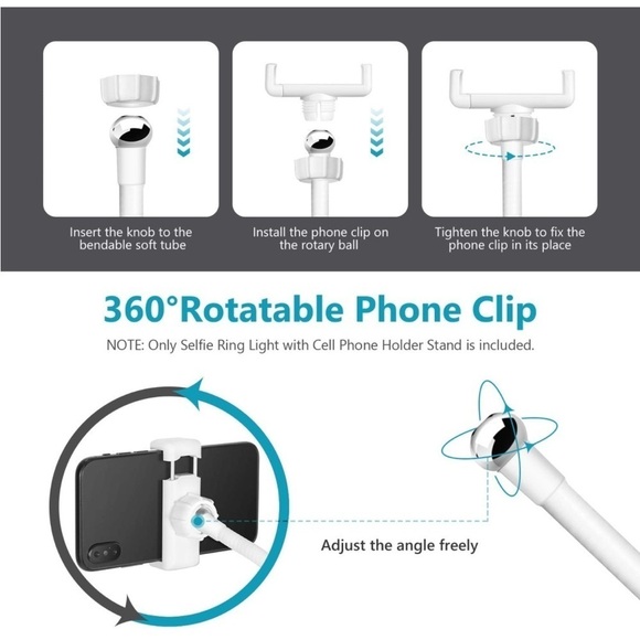 Ring Light and Smartphone Holder - Picture 5 of 15